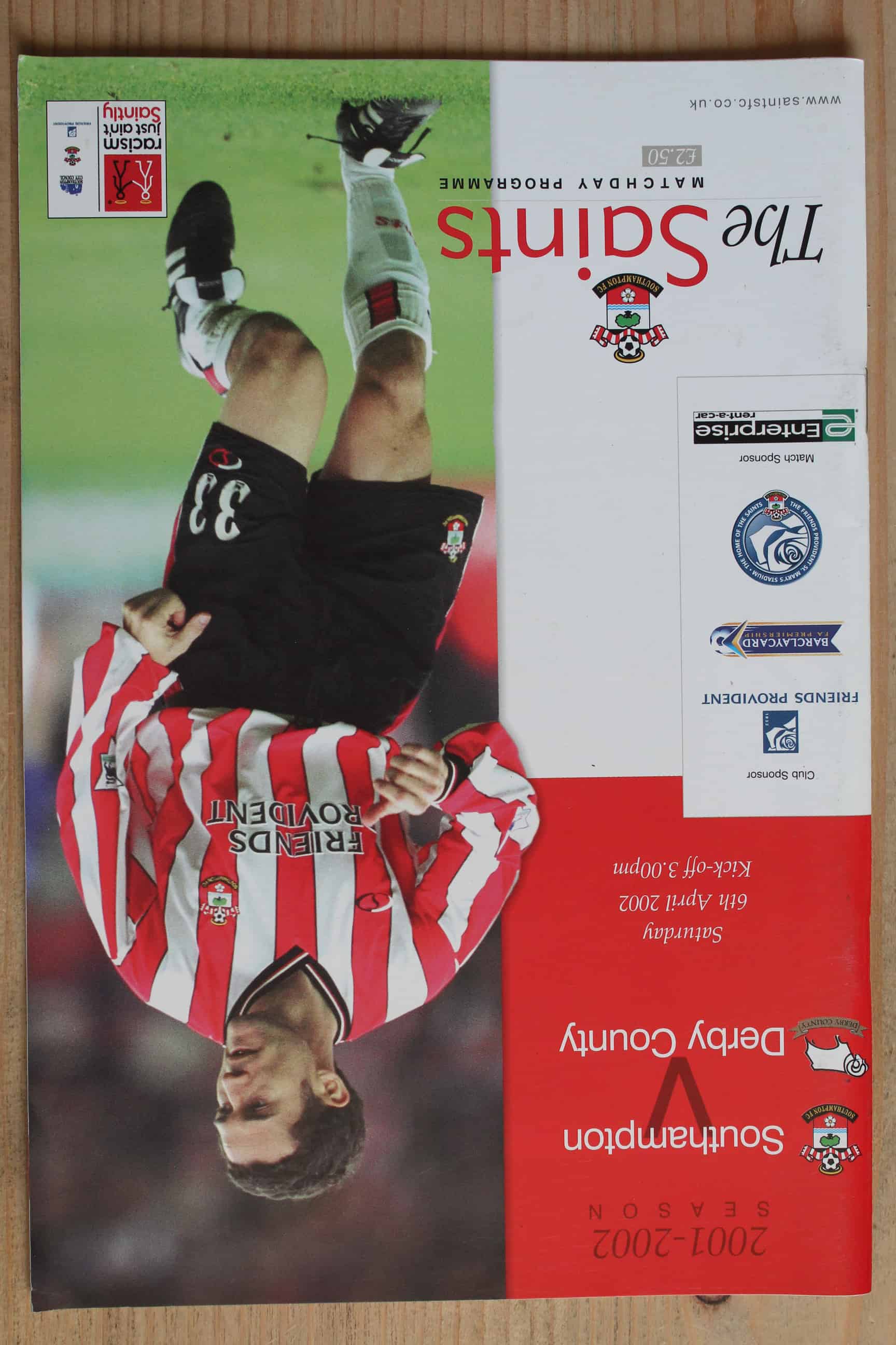 Southampton FC v Derby County FC